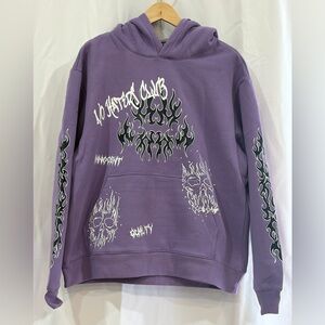 KDNK Sweatsuit NO HATERS CLUB PURPLE